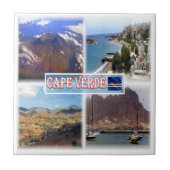 zCV0023 CAPE VERDE, Mosaik, Afrika, Fliese (Vorderseite)