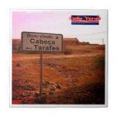 zCV005 CAPE VERDE, Leiter Tarrafes, Afrika, Fliese (Vorderseite)