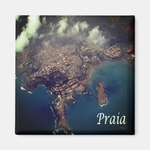 zCV015 PRAIA, Kap Verde, Afrika, Kühlschrank Magnet