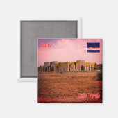 zCV016 RABIL Airport, Kap Verde, Afrika, Kühlschra Magnet (Vorderseite/Rückseite)