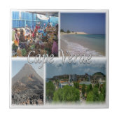 zCV025 CAPE VERDE, Mosaik, Afrika, Fliese (Vorderseite)