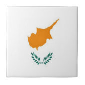 ZCY001 CYPRIOT FLAG, Zypern, Fliese (Vorderseite)