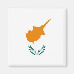 ZCY001 CYPRIOT FLAG, Zypern, Kühlschrank Magnet