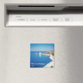 ZCY008 PETRA TOU ROMIOU Zypern, Kühlschrank Magnet (In Situ (Geschirrspüler))