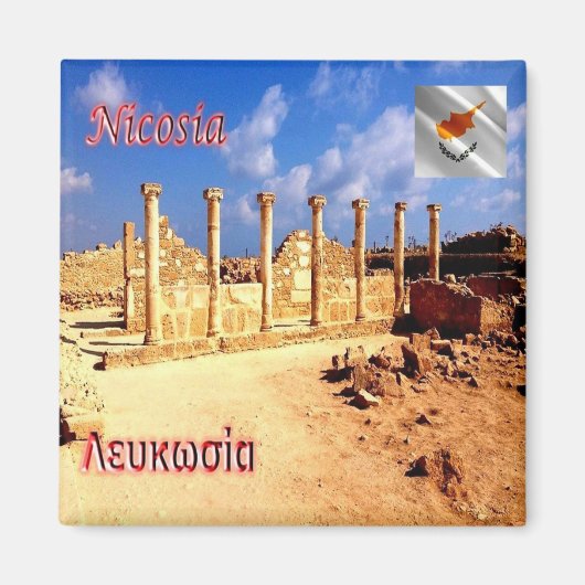 ZCY016 - NICOSIA Paphos Archeological Park - Magnet (Vorne)