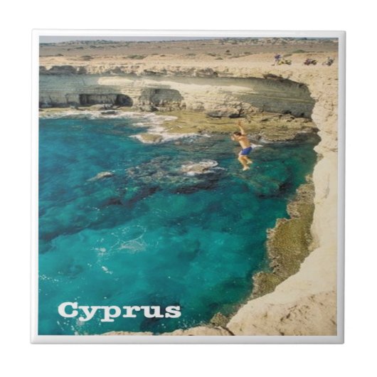 ZCY027 CAPE GRIECHK Zypern, Fliese (Vorderseite)