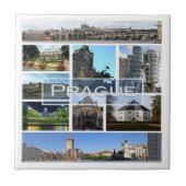 zCZ004 PRAG Tschechische Republik Fliese (Vorderseite)