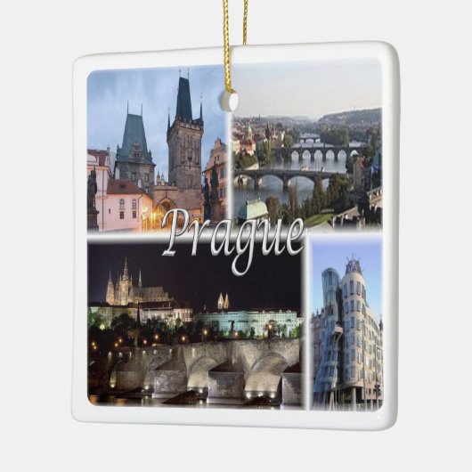 zCZ005 PRAG Tschechische Republik Keramikornament (Links)