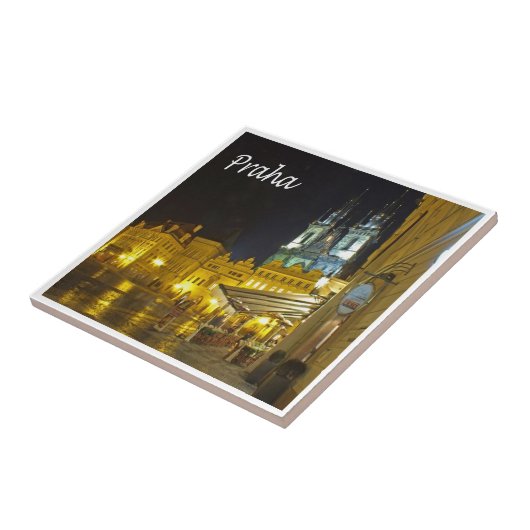 zCZ010 PRAG Tschechische Republik Fliese (Seite)
