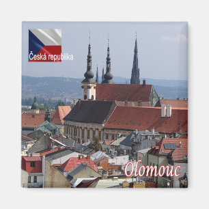 zCZ013 OLOMOUC Tschechische Republik, Kühlschrank Magnet