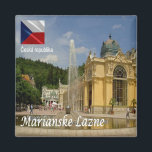 zCZ017 MARIANSKE LAZNE Tschechische Republik, Kühl Magnet<br><div class="desc">Hier finden Sie das Andenken Ihres Urlaubs. (zCZ017 MARIANSKE LAZNE Tschechische Republik Kühlschrankmagnet). Erleben Sie Freunde und Verwandte mit den einzigartigen Souvenirs von Ihrer großartigen Reise. Probier uns! #LeoPepeDesign - Europa Tschechische Republik,  leopepedesign,  Reise Foto Tourismus,  Souvenir Gadget Kühlschrankmagnet.</div>