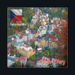zCZ019 KARLOVY VARY Tschechische Republik, Kühlsch Magnet<br><div class="desc">Hier finden Sie das Andenken Ihres Urlaubs. (zCZ019 KARLOVY VARY Tschechische Republik Kühlschrankmagnet). Erleben Sie Freunde und Verwandte mit den einzigartigen Souvenirs von Ihrer großartigen Reise. Probier uns! #LeoPepeDesign - Europa Tschechische Republik,  leopepedesign,  Reise Foto Tourismus,  Souvenir Gadget Kühlschrankmagnet.</div>