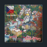 zCZ019 KARLOVY VARY Tschechische Republik, Kühlsch Magnet<br><div class="desc">Hier finden Sie das Andenken Ihres Urlaubs. (zCZ019 KARLOVY VARY Tschechische Republik Kühlschrankmagnet). Erleben Sie Freunde und Verwandte mit den einzigartigen Souvenirs von Ihrer großartigen Reise. Probier uns! #LeoPepeDesign - Europa Tschechische Republik,  leopepedesign,  Reise Foto Tourismus,  Souvenir Gadget Kühlschrankmagnet.</div>