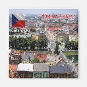 zCZ020 HRADEC KRÁLOVÉ Tschechische Republik, Kühls Magnet