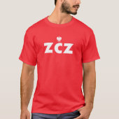 zcz Polnischer Nachname Tshirt (Vorderseite)