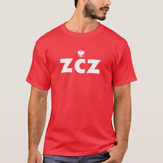 zcz Polnischer Nachname Tshirt (Vorderseite)