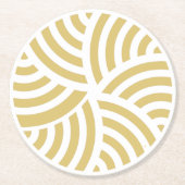 Zdanice Underlägg Papper Runder Pappuntersetzer (Vorderseite)