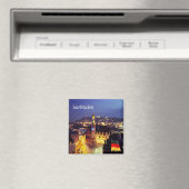 zDE006 SAARBRÜCKEN Deutschland, Kühlschrank Magnet (In Situ (Geschirrspüler))