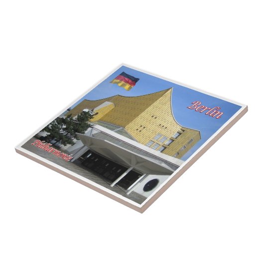 zDE010 BERLIN Philharmonie Deutschland, Fliese (Seite)