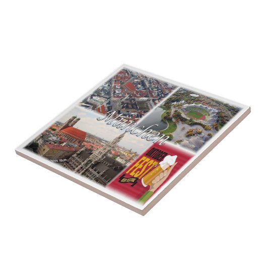 zDE015 MÜNCHEN Deutschland, Fliese (Seite)