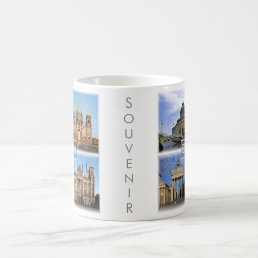 zDE018 BERLIN Deutschland, Kaffeetasse (Mittel)