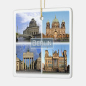 zDE018 BERLIN Deutschland, reichstag Gebäude museu Keramikornament (Links)