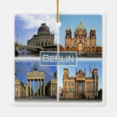 zDE018 BERLIN Deutschland, reichstag Gebäude museu Keramikornament (Rückseite)