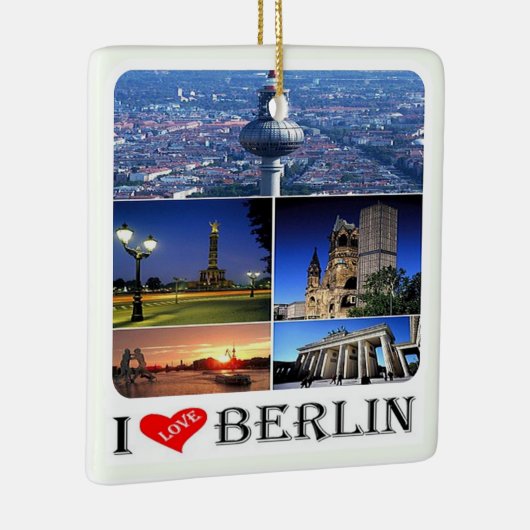 zDE020 BERLIN I LIEBE Deutschland, Keramikornament (Rechts)