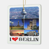 zDE020 BERLIN I LIEBE Deutschland, Keramikornament (Links)