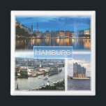 zDE021 HAMBURG Deutschland, Kühlschrank Magnet<br><div class="desc">Hier finden Sie das Andenken Ihres Urlaubs. Diese Kategorie enthält Kühlschrankmagnet von vielen Standorten in Deutschland. (zDE021 HAMBURG Deutschland, Kühlschrank Kühlschrankmagnet). Erleben Sie Freunde und Verwandte mit den einzigartigen Souvenirs von Ihrer großartigen Reise. Probier uns! #LeoPepeDesign - hamburger skyline des binnenalsters, elbphilharmonie panorama port hamburg, europe germany, leopepedesign, travel trip...</div>