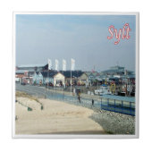 zDE030 SYLT SHORE Friese Germany, Fliese (Vorderseite)