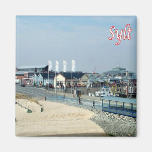 zDE030 SYLT SHORE Friese Germany, Magnet