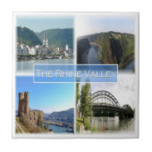 zDE032 THE RHINE VALLEY Germany, Fliese (Vorderseite)