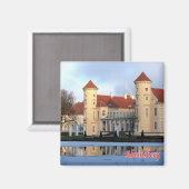 zDE033 RHEINSBERG CASTLE Deutschland - Kühlschrank Magnet (Vorderseite/Rückseite)