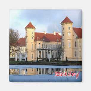 zDE033 RHEINSBERG CASTLE Deutschland - Kühlschrank Magnet