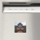 zDE039 MARBURG eigene Halle Deutschland, Kühlschra Magnet (In Situ (Geschirrspüler))