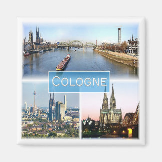 zDE043 KÖLN Deutschland - Kühlschrank Magnet