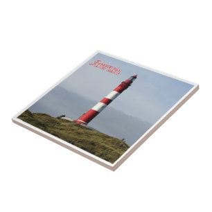 ZDE048 AMRUM LIGHTHOUSE, friesische Inseln Fliese