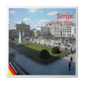 zDE065 BERLIN PARISER PLATZ Deutschland, Fliese (Vorderseite)