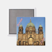 zDE067 BERLIN Berliner Dom, Deutschland, Kühlschra Magnet (Vorderseite/Rückseite)