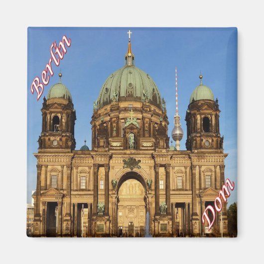 zDE067 BERLIN Berliner Dom, Deutschland, Kühlschra Magnet (Vorne)