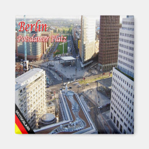 zDE070 BERLIN Potsdamer Platz Deutschland, Kühlsch Magnet