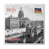zDE071 BERLIN ​ Palast Deutschland, Fliese (Vorderseite)