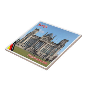 zDE074 BERLIN REICHSTAG GEBÄUDE Deutschland, Fliese