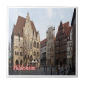 zDE098 HILDESHEIM Deutschland, Fliese (Vorderseite)