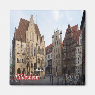 zDE098 HILDESHEIM Deutschland, Kühlschrank Magnet