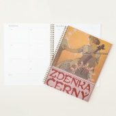 Zdenka Cerny Plakat von Alphonse Mucha Planer (Anzeige)