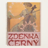 Zdenka Cerny poster by Alphonse Mucha Planer (Vorderseite)