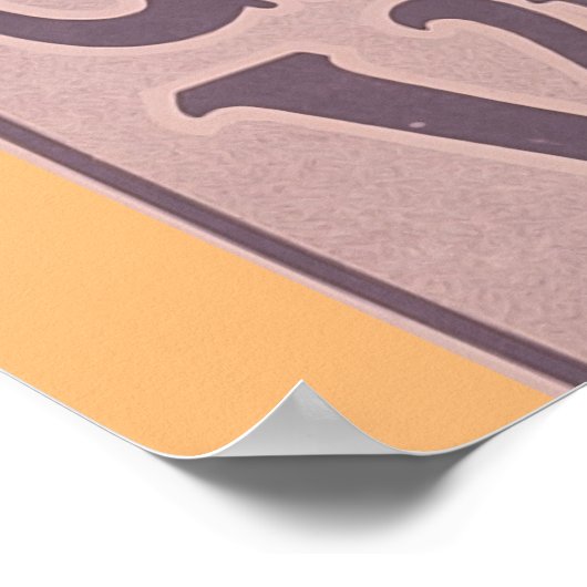 Zdenka Cerny Poster von Alphonse Mucha (Ecke)