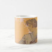 Zdenka Cerny Poster von Alphonse Mucha Kaffeetasse (Mittel)